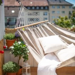 LA SIESTA Doppel-Stabhängematte 'Alisio' 6 LA SIESTA Doppel-Stabhängematte 'Alisio' -Gartenbedarf Verkäufe 3940200311 Doppel Stabhaengematte Alisio Almond wetterbestaendig 1 86062