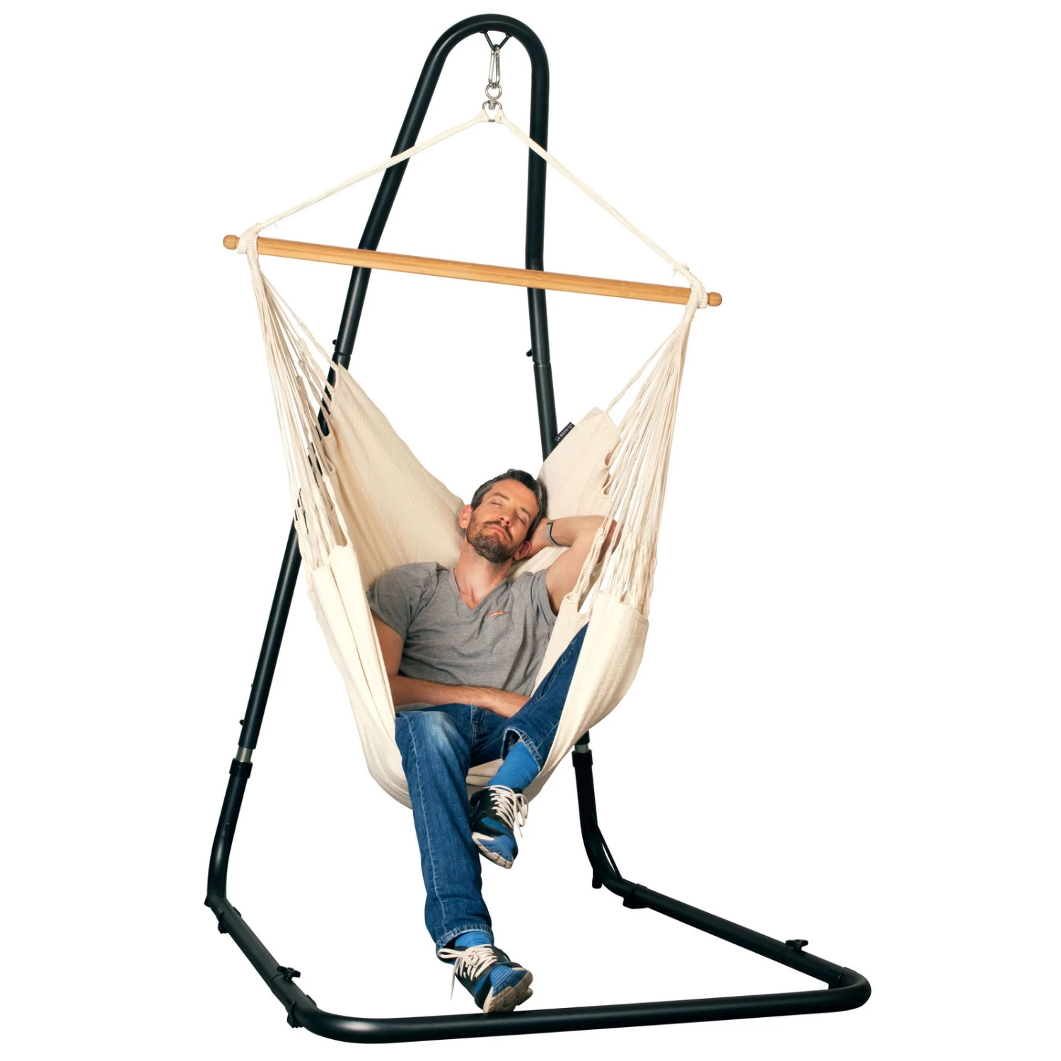 LA SIESTA Hängesesselgestell 'Mediterráneo', Anthrazit 1 LA SIESTA Hängesesselgestell 'Mediterráneo', Anthrazit