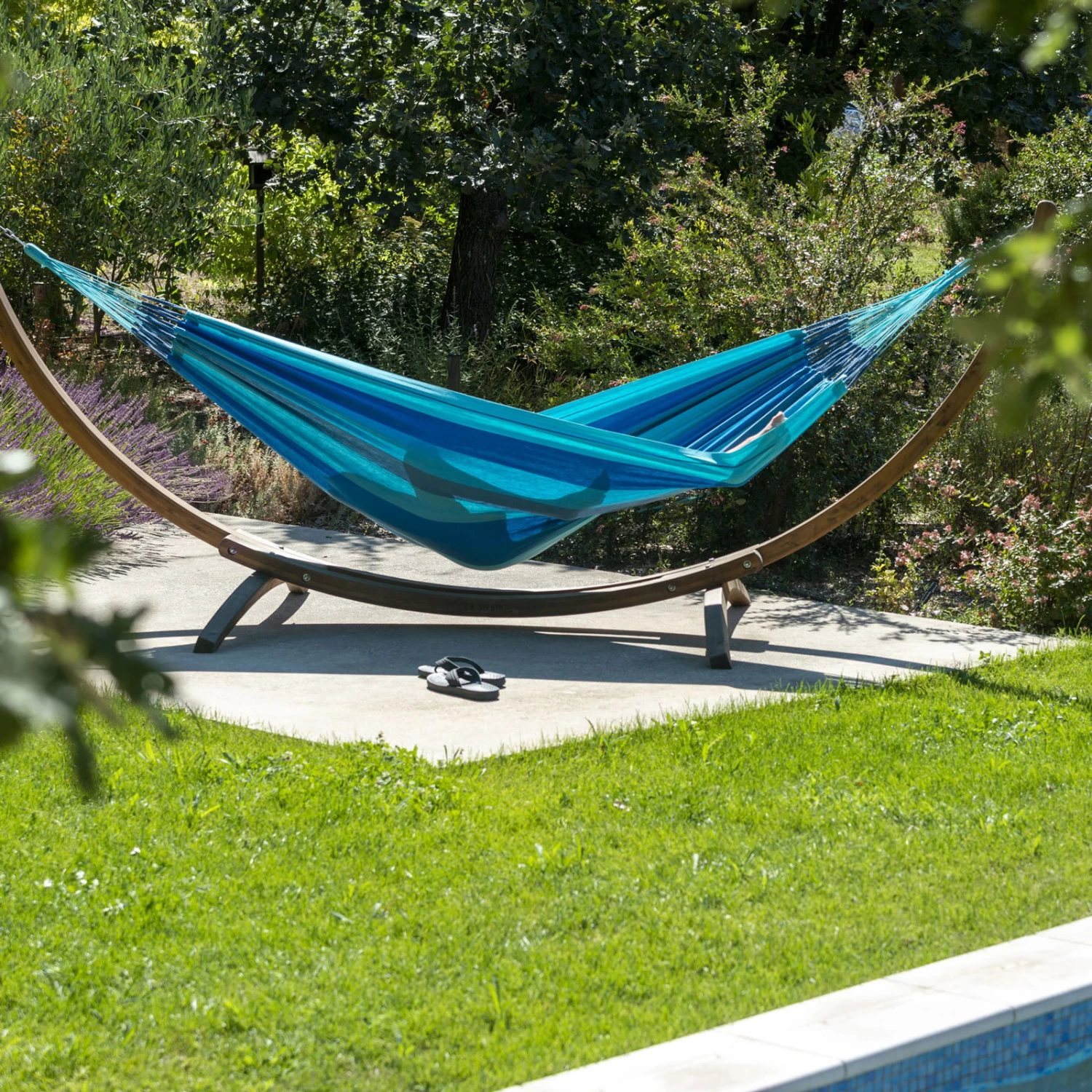 LA SIESTA Hängematte 'Modesta', Lagoon 2 LA SIESTA Hängematte 'Modesta', Lagoon – Bild 2