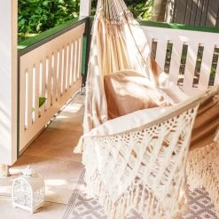 LA SIESTA Kingsize Hängematte 'Bossanova', Muscade -Gartenbedarf Verkäufe 3940200350 Kingsize Haengematte Bossanova Muscade Bio Baumwolle 3 106163