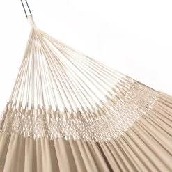 LA SIESTA Kingsize Hängematte 'Bossanova', Muscade -Gartenbedarf Verkäufe 3940200350 Kingsize Haengematte Bossanova Muscade Bio Baumwolle 8 106166