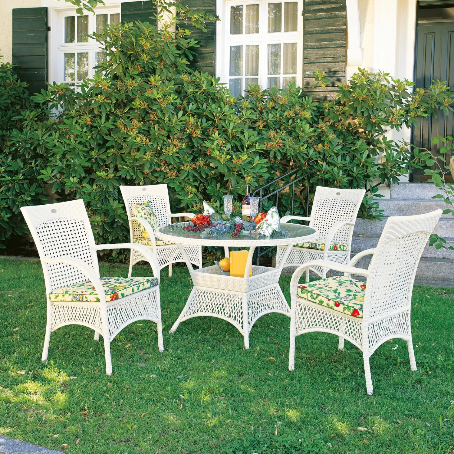 Best Korbsessel "Madelene" Cremeweiß 2 Best Korbsessel "Madelene" Cremeweiß – Bild 2