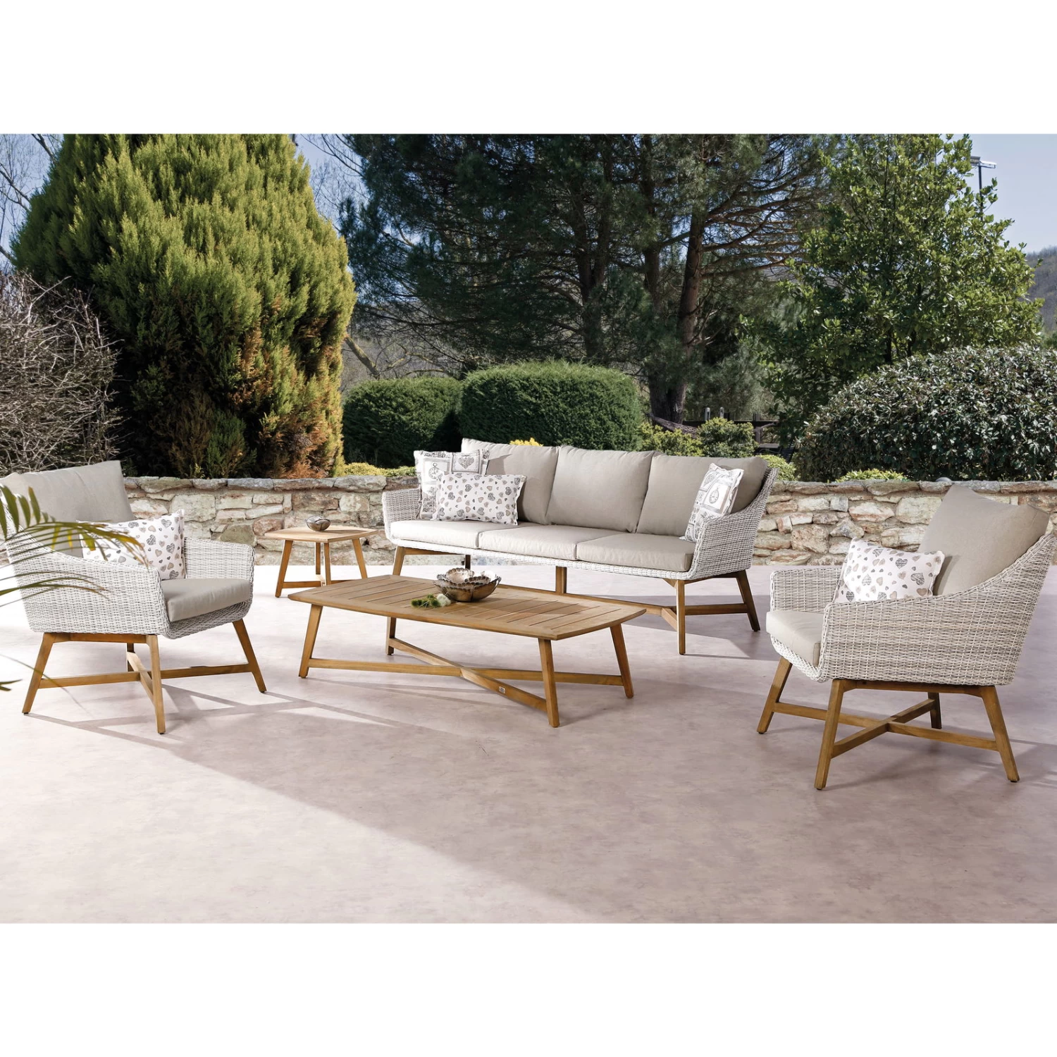 Best Lounge-Couch "Paterna" 3-Sitzer, Mit Auflage 2 Best Lounge-Couch "Paterna" 3-Sitzer, Mit Auflage – Bild 2