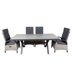 Geflechtsessel 'Westerland', Grau -Gartenbedarf Verkäufe 3950101019 Geflechtsessel Westerland Koelle grau 14 102371