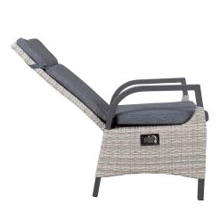 Geflechtsessel 'Westerland', Grau -Gartenbedarf Verkäufe 3950101019 Geflechtsessel Westerland Koelle grau 35 102374