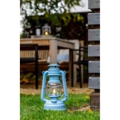 Feuerhand Sturmlaterne 'Baby Special 267', Blau, 26,5 X 13,5 X 15 Cm -Gartenbedarf Verkäufe 3990100187 feuerhand sturmlaterne 1 1 121565