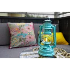 Feuerhand Sturmlaterne 'Baby Special 267', Grün, 26,5 X 13,5 X 15 Cm -Gartenbedarf Verkäufe 3990100188 feuerhand sturmlaterne 4 121575