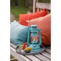 Feuerhand Sturmlaterne 'Baby Special 267', Grün, 26,5 X 13,5 X 15 Cm -Gartenbedarf Verkäufe 3990100188 feuerhand sturmlaterne 8 121579