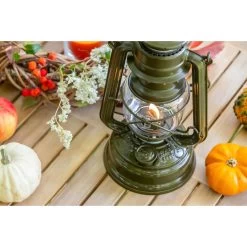 Feuerhand Sturmlaterne 'Baby Special 267', Olive, 26,5 X 13,5 X 15 Cm -Gartenbedarf Verkäufe 3990100192 feuerhand sturmlaterne 4 121600