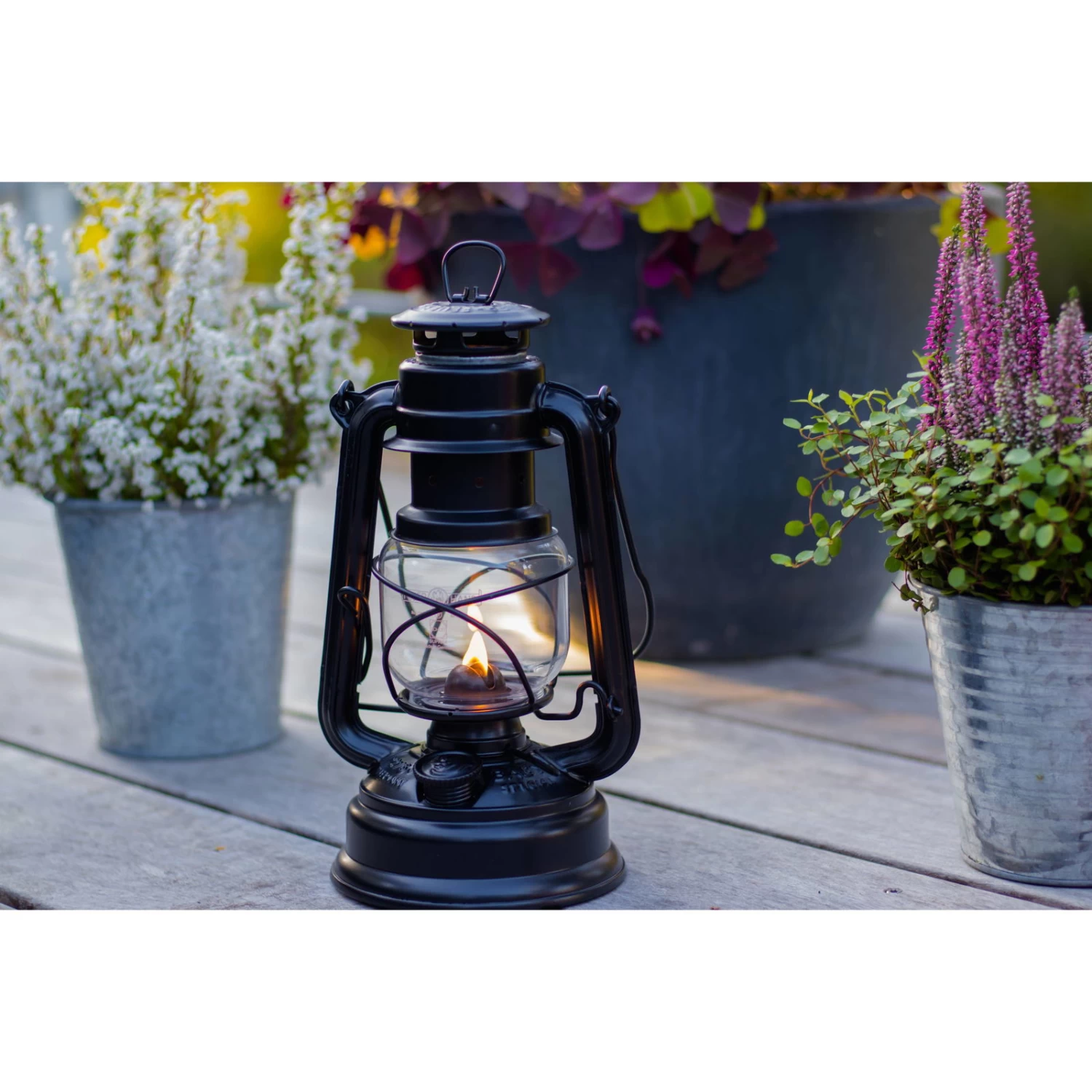 Feuerhand Sturmlaterne 'Baby Special 276', Mattschwarz, 26,5 X 13,5 X 15 Cm 4 Feuerhand Sturmlaterne 'Baby Special 276', Mattschwarz, 26,5 X 13,5 X 15 Cm – Bild 4