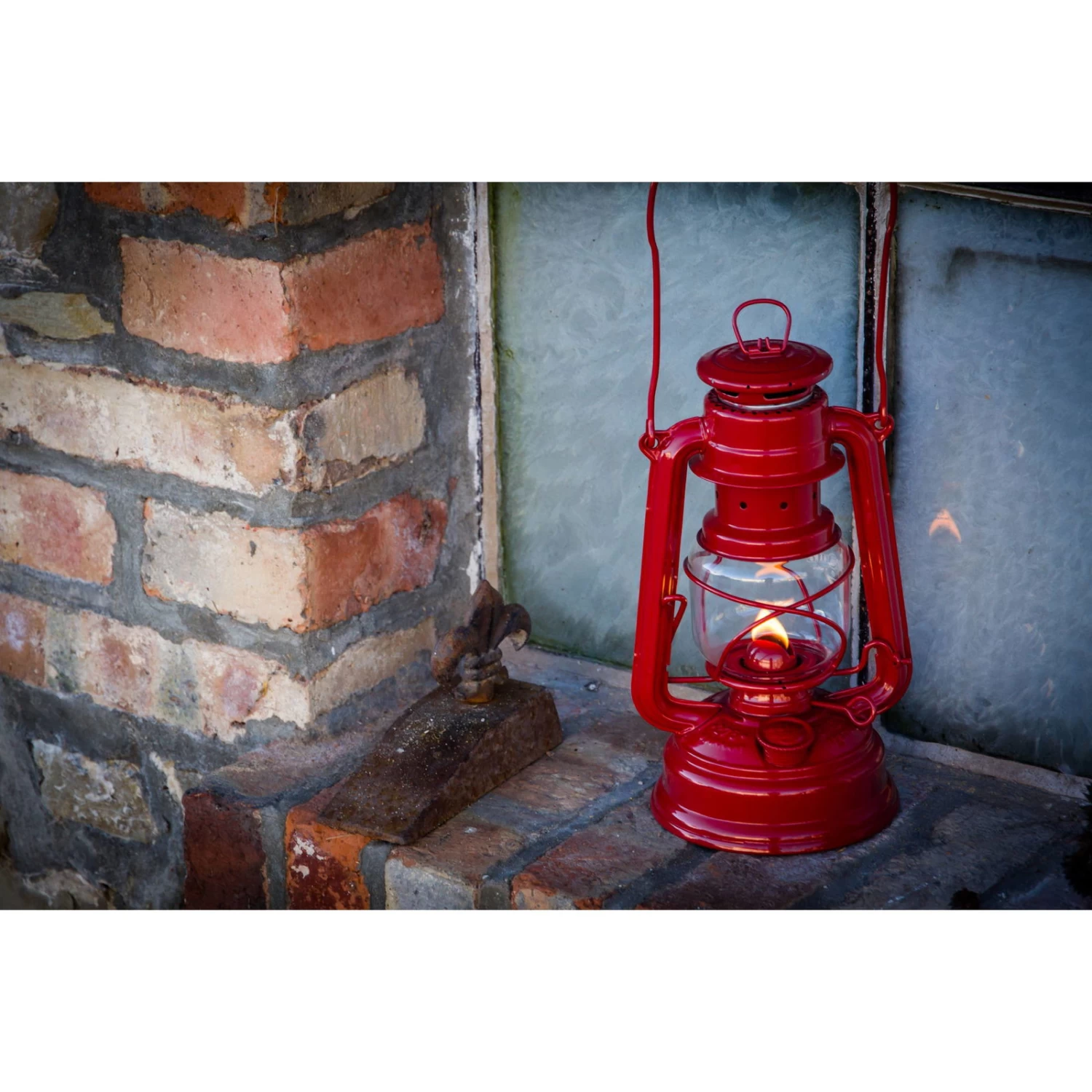 Feuerhand Sturmlaterne 'Baby Special 276', Rubinrot, 26,5 X 13,5 X 15 Cm 2 Feuerhand Sturmlaterne 'Baby Special 276', Rubinrot, 26,5 X 13,5 X 15 Cm – Bild 2