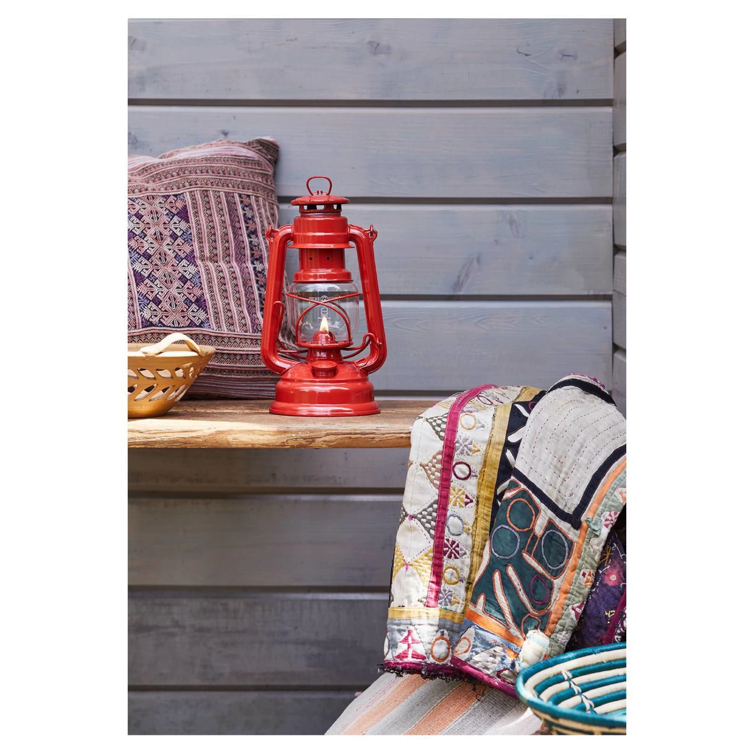 Feuerhand Sturmlaterne 'Baby Special 276', Brick Red, 26,5 X 13,5 X 15 Cm 5 Feuerhand Sturmlaterne 'Baby Special 276', Brick Red, 26,5 X 13,5 X 15 Cm – Bild 5