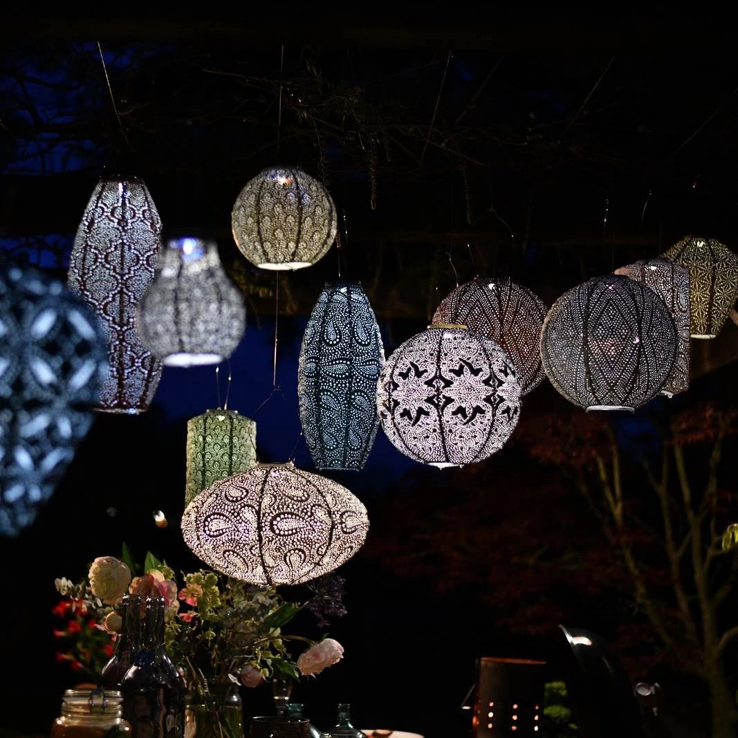 Solarlaterne 'Round 20', Helltaupe, Ø 20 X 18 Cm 9 Solarlaterne 'Round 20', Helltaupe, Ø 20 X 18 Cm – Bild 9