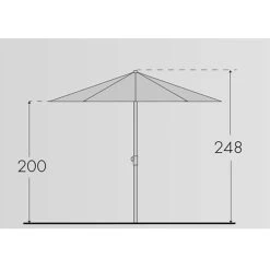 Doppler Kurbelschirm 'Basic Lift 300 Neo', Ø Ca. 300 Cm, Natur 8 Doppler Kurbelschirm 'Basic Lift 300 Neo', Ø Ca. 300 Cm, Natur -Gartenbedarf Verkäufe Basic Lift neo 300 Abmessung 67422 1
