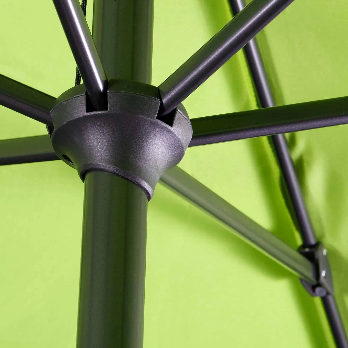 Doppler Kurbelschirm 'Basic Lift 300 Neo', Ø Ca. 300 Cm, Natur 2 Doppler Kurbelschirm 'Basic Lift 300 Neo', Ø Ca. 300 Cm, Natur – Bild 2