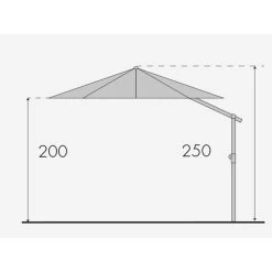 Doppler Pendelschirm 'Expert 350' Aus Aluminium, Ø 350 Cm 10 Doppler Pendelschirm 'Expert 350' Aus Aluminium, Ø 350 Cm -Gartenbedarf Verkäufe Expert Pendel 350 Abmessung 67442 1