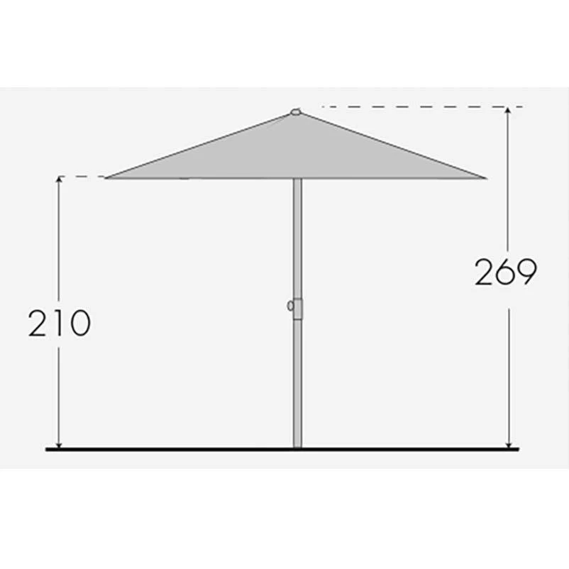 Doppler Sonnenschirm 'Sunline Waterproof' Aus Stahl, 230 X 190 Cm 2 Doppler Sonnenschirm 'Sunline Waterproof' Aus Stahl, 230 X 190 Cm – Bild 2